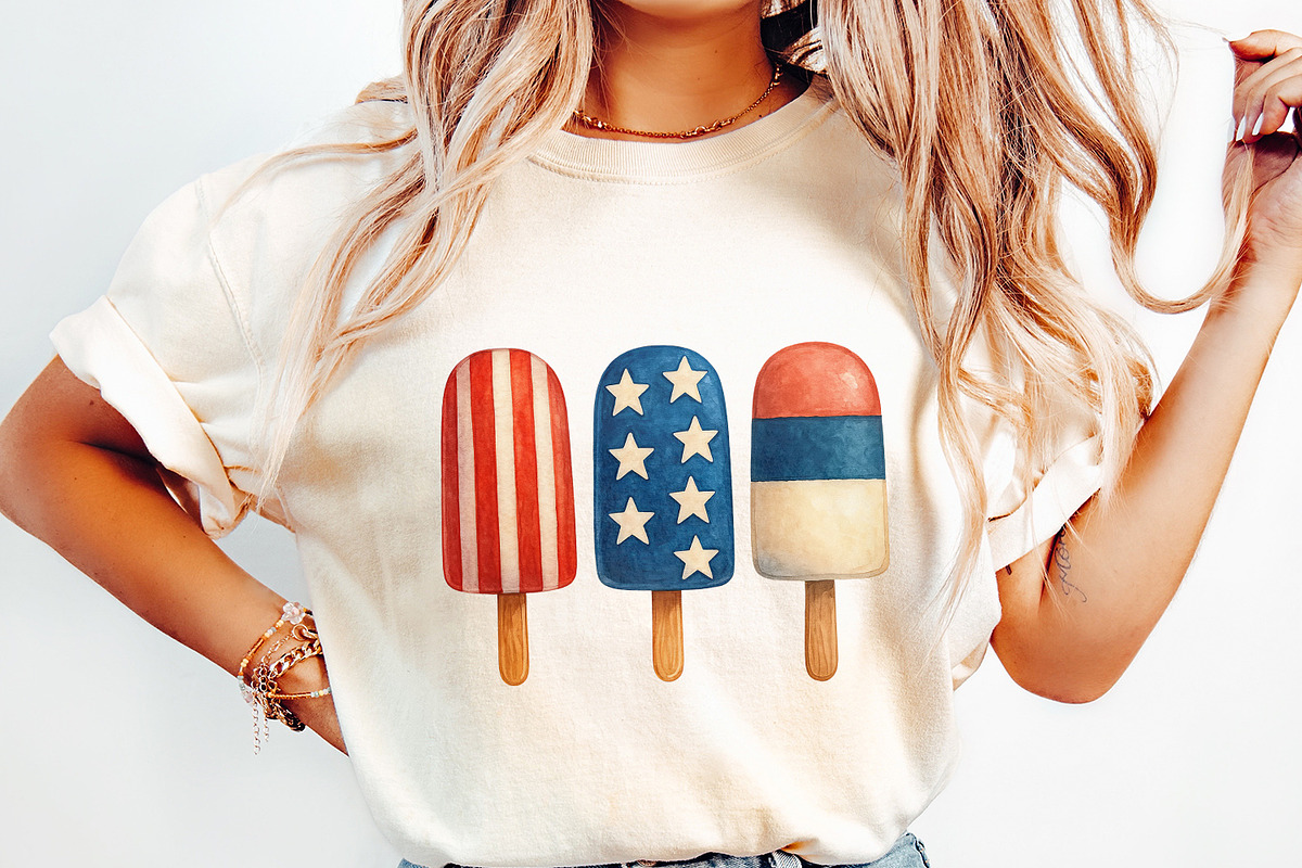 Patriotic PNG Sublimation Design, an Illustration by SharpMarketplace (Photo 2 of 9)