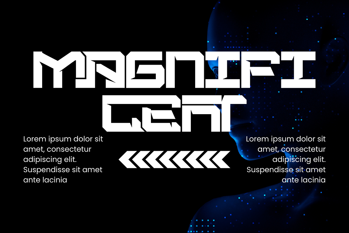 DEEPLY ROOTED - FUTURISTIC FONT, a Sans Serif Font by 177Studio (Photo 8 of 8)