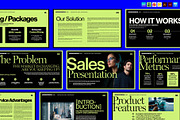Sales Presentation Template, a Presentation Template by BrandPacks (Thumbnail 1 of 7)