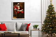 African American Santa Claus WallArt, a Holiday Photo by PrintablesByFranklyn (Thumbnail 4 of 6)