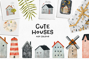 Cute Houses. Map Creator