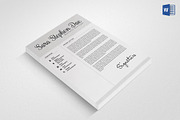 Minimal Resume/ CV Set, a Resume Template by graphicforest (Thumbnail 7 of 7)
