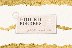 Gold Textures & Elements Bundle