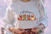 Merry Christmas Dachshund Dog PNG, an Illustration by designcity5 (Thumbnail 5 of 8)