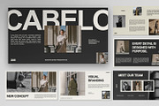 CABELO Modern Brand Google Slide, a Presentation Template by Portocraft (Thumbnail 1 of 7)