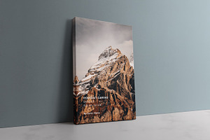 Portrait Ratio 2x3 Canvas Mockup 02