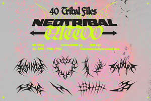 Neo Tribal Tattoo