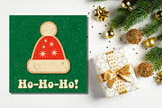 Retro Christmas Greeting Cards, a Decorative Illustration by Art's and patterns (Thumbnail 13 of 19)