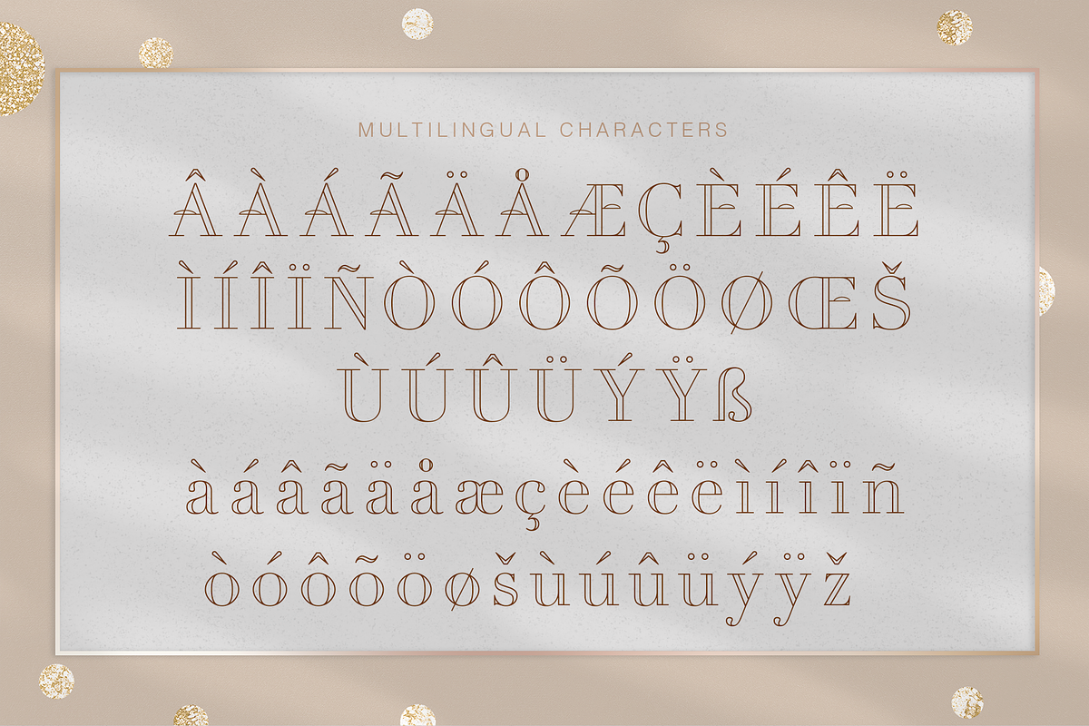 Cholas Modern Christmas Font Display, a Serif Font by Cloverons (Photo 8 of 10)