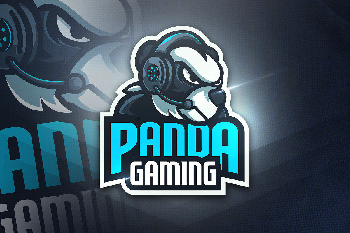 Panda Gaming - Mascot & Esport Logo, a Branding & Logo Template by AQR Studio