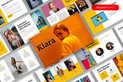 Kiara – Fashion PowerPoint Template, a Presentation Template by kreatifreya (Thumbnail 1 of 6)