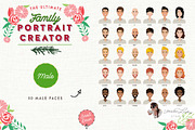 Christmas - Family Portrait Creator, an Illustration by Lauren Lesley Studio (Thumbnail 5 of 14)