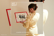 Elegant: Art Print/Poster mockup set, a Merchandise Mockup by MCKP*ME (Thumbnail 9 of 15)