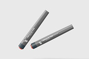 Insulin Pen Mockup Set, a Mockup by tiyasprabawa (Thumbnail 4 of 5)
