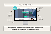 Cleaning Company Website Canva, a Landing Page Template by Preset Pixels (Thumbnail 2 of 9)