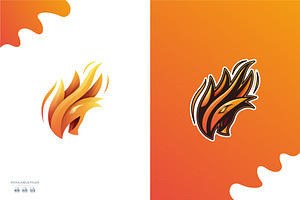 Dragons esport logo modern, a Branding & Logo Template by mhafifuadi