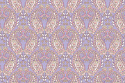 Pink Pailsey seamless pattern, a Pattern Graphic by antalogiya (Thumbnail 2 of 5)