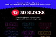 3D Letters Builder, a Brush Add-On by Nico-Ng (Thumbnail 8 of 27)