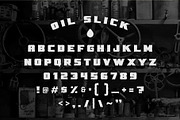 Oil Slick Font + Bonus Elements, a Font by Von Type Co (Thumbnail 2 of 8)