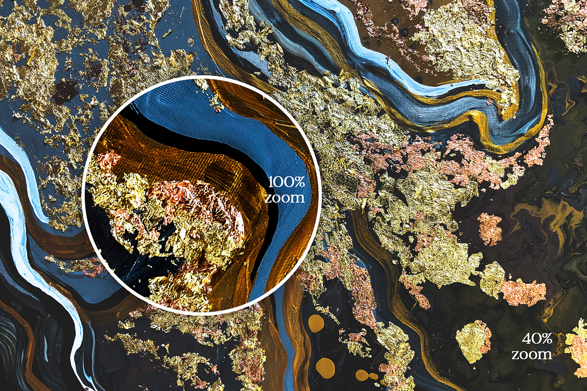 Liquid gold - abstract backgrounds, a Texture Graphic by harmonia_green_art (Photo 3 of 9)