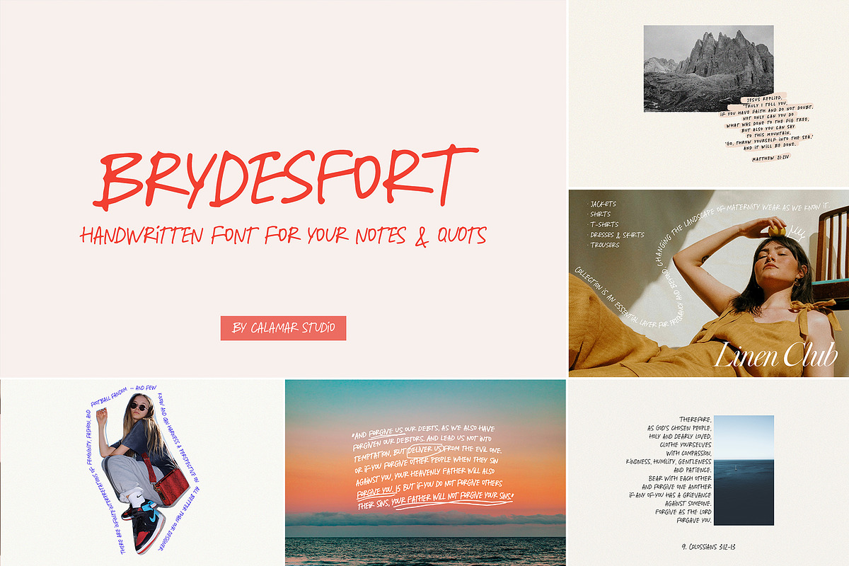 WHOLE SHOP FONT BUNDLE, a Serif Font by Calamar Studio (Photo 17 of 33)
