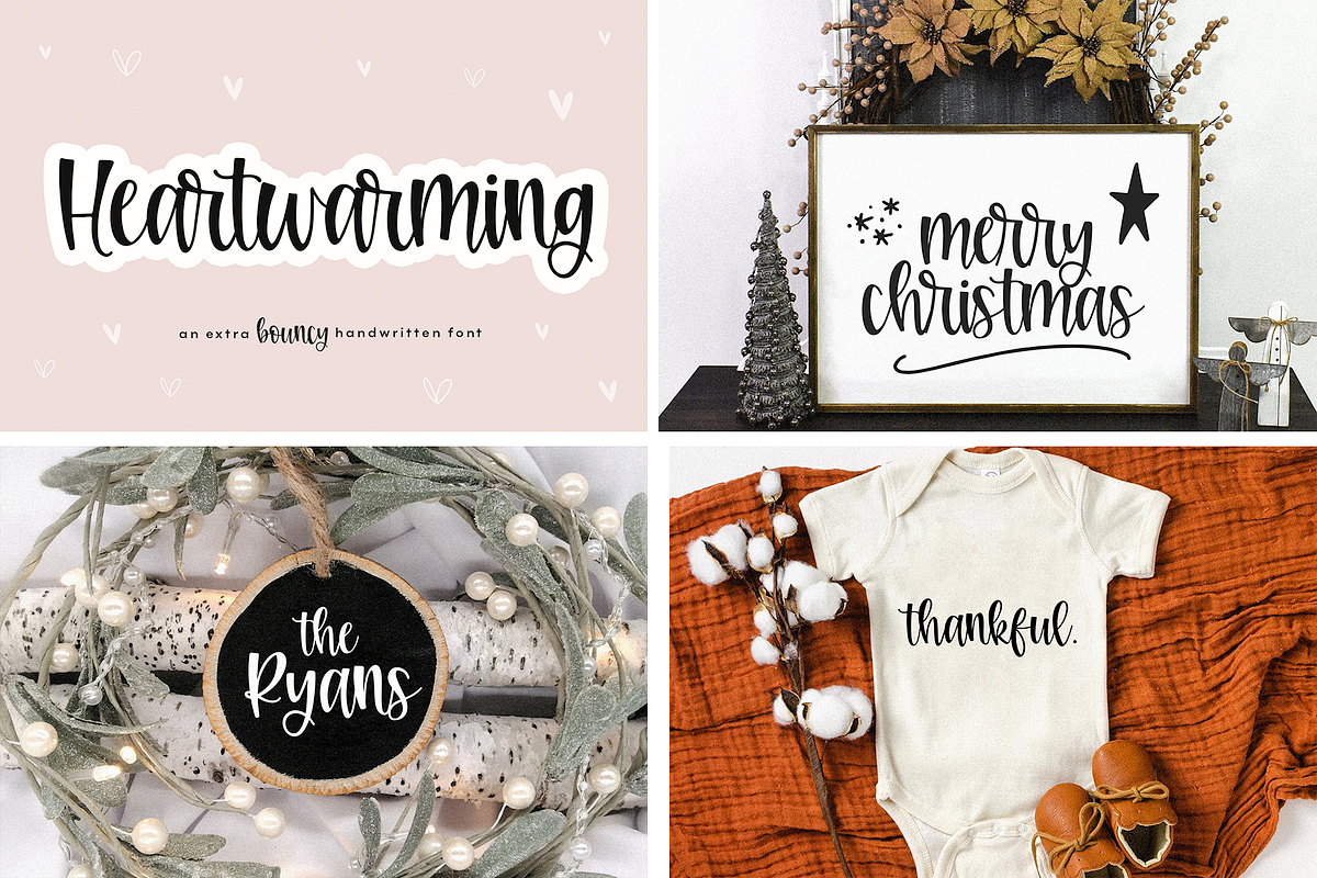 Winter Handwritten Font Bundle preview 3
