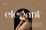 Bons Serif Typeface, a Serif Font by yaqublekker (Thumbnail 5 of 9)