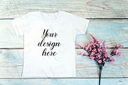 18 Kids White t-shirt Mockup bundle., a Print Template by MockupMarket (Thumbnail 10 of 19)