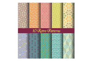 retro pattern collection