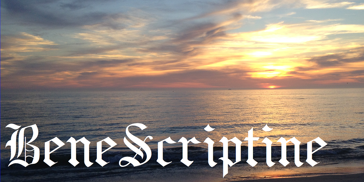 BeneScriptine, a Blackletter Font by Ingrimayne Type (Photo 2 of 5)