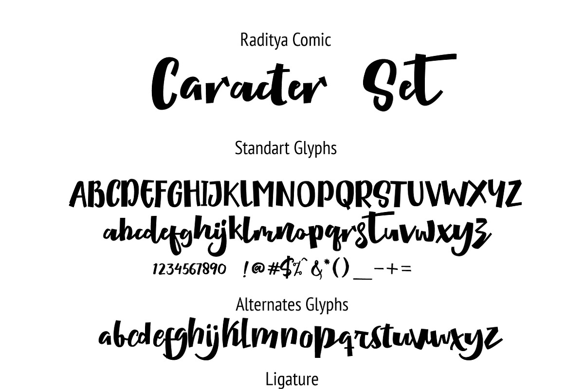 Raditya Font Duo preview 8