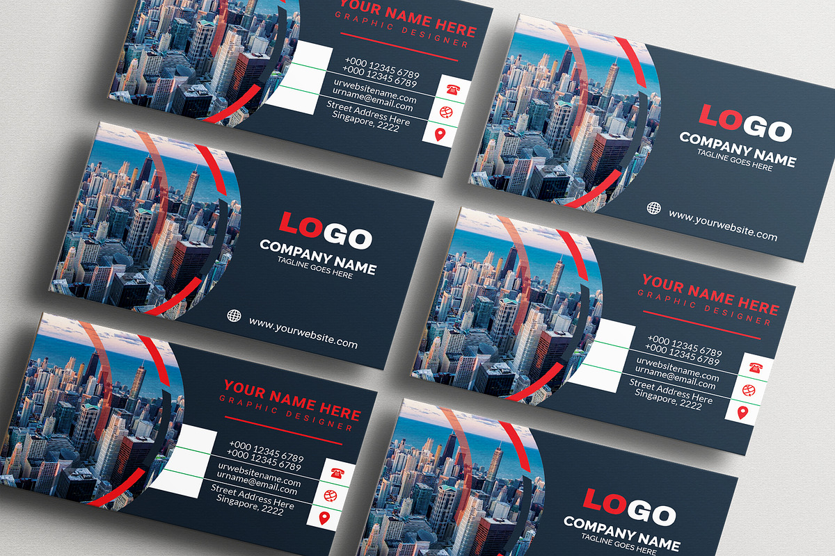 Professional and Stylish Vista, a Business Card Template by Vitoria's Collection (Photo 1 of 3)