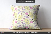 Dream Teach Repeat Pattern, a Pattern Graphic by TheDoodlePixie (Thumbnail 2 of 3)