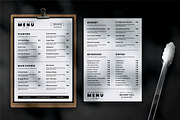 Simple Food Menu, a Print Template by The Savory Directors (Thumbnail 3 of 3)