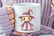 Halloween Voodoo Doll Clipart, an Illustration by CraftArtStudio (Thumbnail 5 of 6)