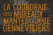 Machinoir - Vintage Display Font, a Sans Serif Font by Invasi Studio (Thumbnail 3 of 10)