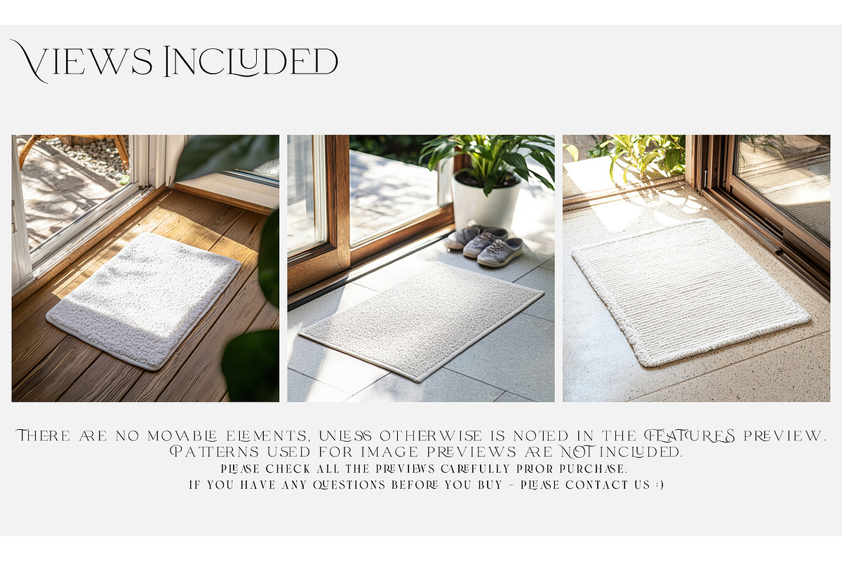 Door Mat Mockups, a Product Mockup by mock-ups (Photo 3 of 7)