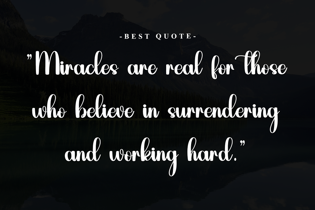Christian, a Handwritten Font by InermediaSTUDIO (Photo 7 of 7)