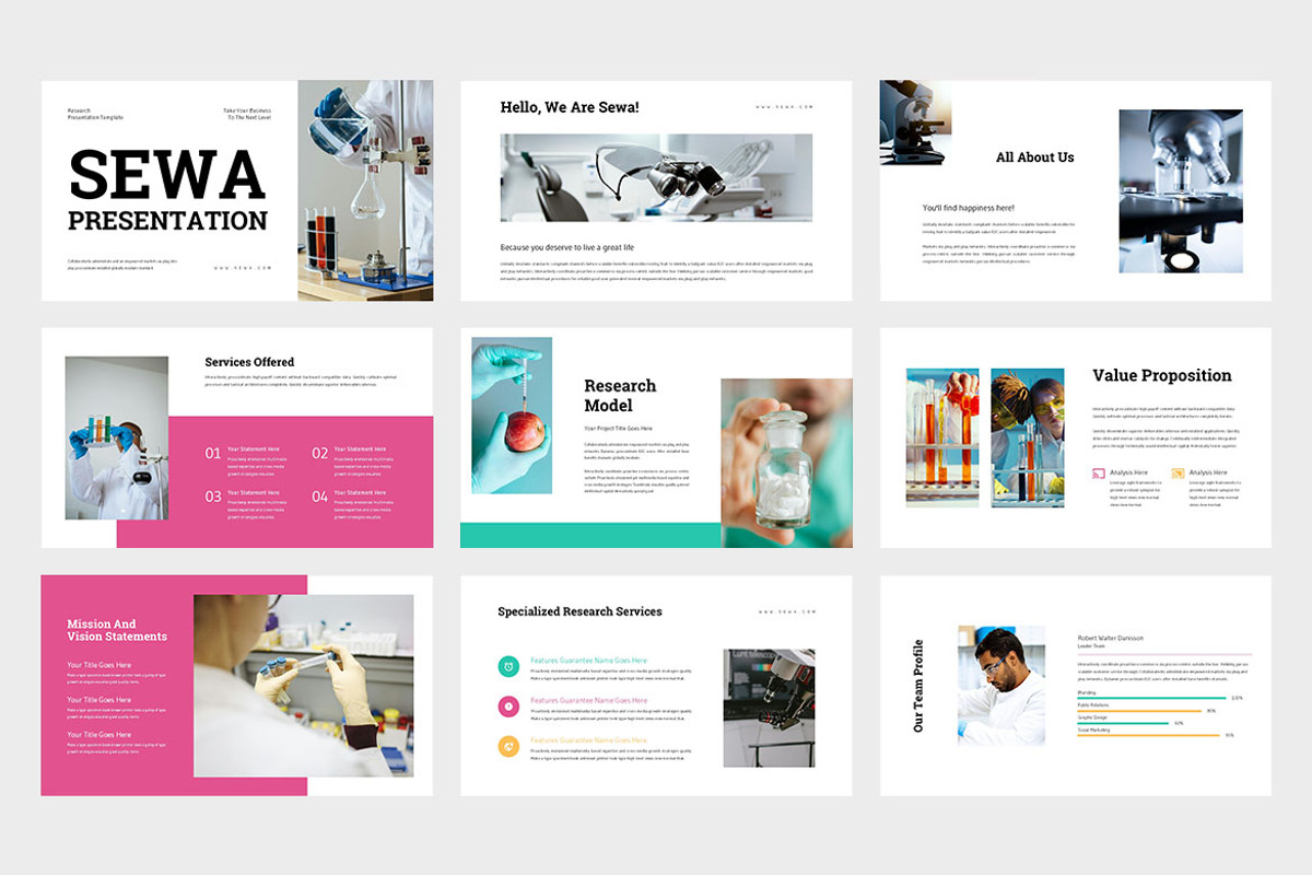 Sewa : Science Google Slides, a Presentation Template by Punkl Camp (Photo 2 of 9)