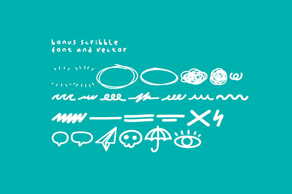 Vandemi Handwritten font preview 6