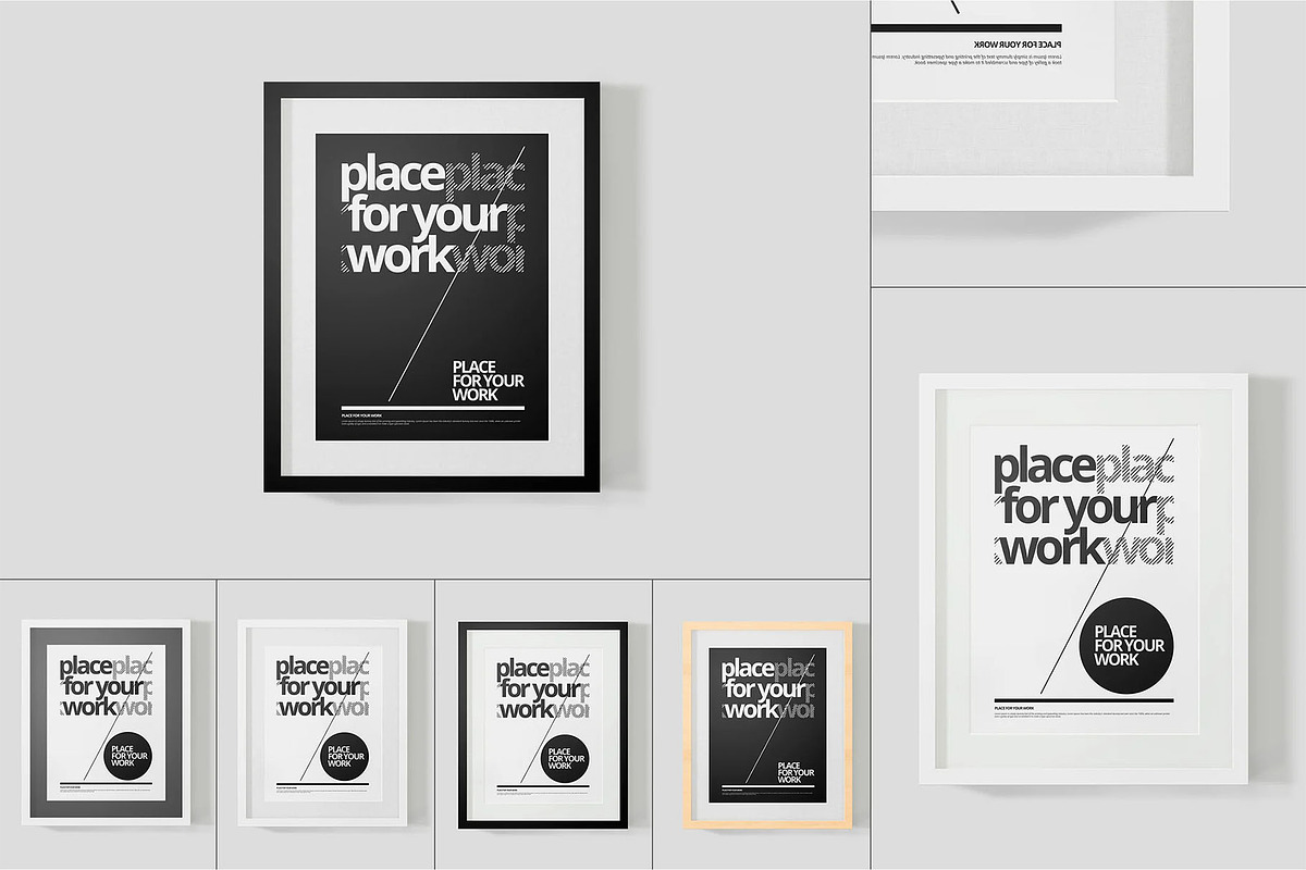 Frame For Your Work, an Advertising Mockup by zippypixelstudio (Photo 1 of 16)