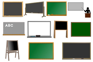 Blackboard Clipart And Vector