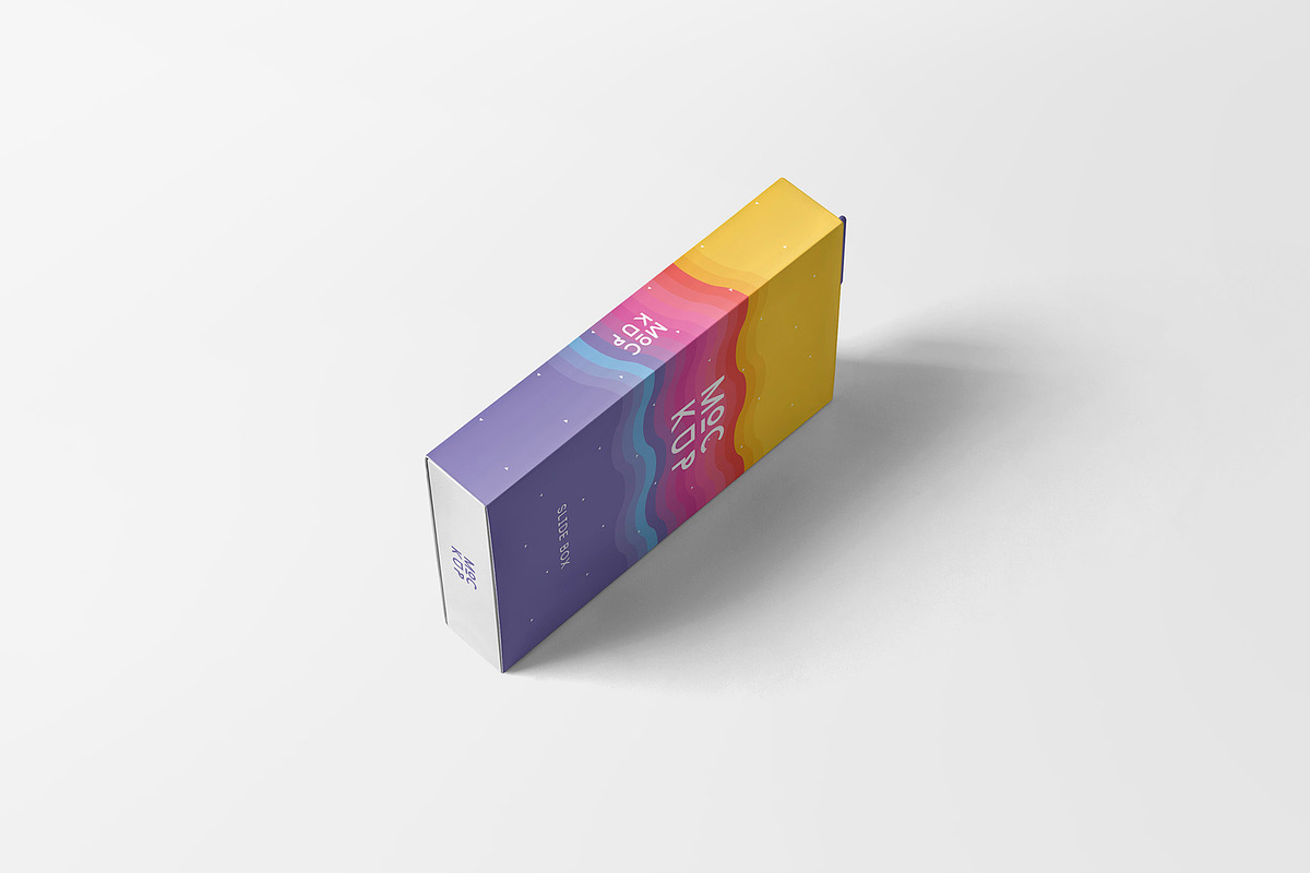 Slide Box Mockup, a Product Mockup by PixelVoyager (Photo 7 of 7)