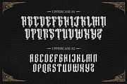 Dark Magic – Blackletter Typeface, a Blackletter Font by Typefactoryco (Thumbnail 3 of 10)