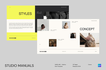NARELUNE - Fashion Brief Template, a Social Media Template by Studio Manuals