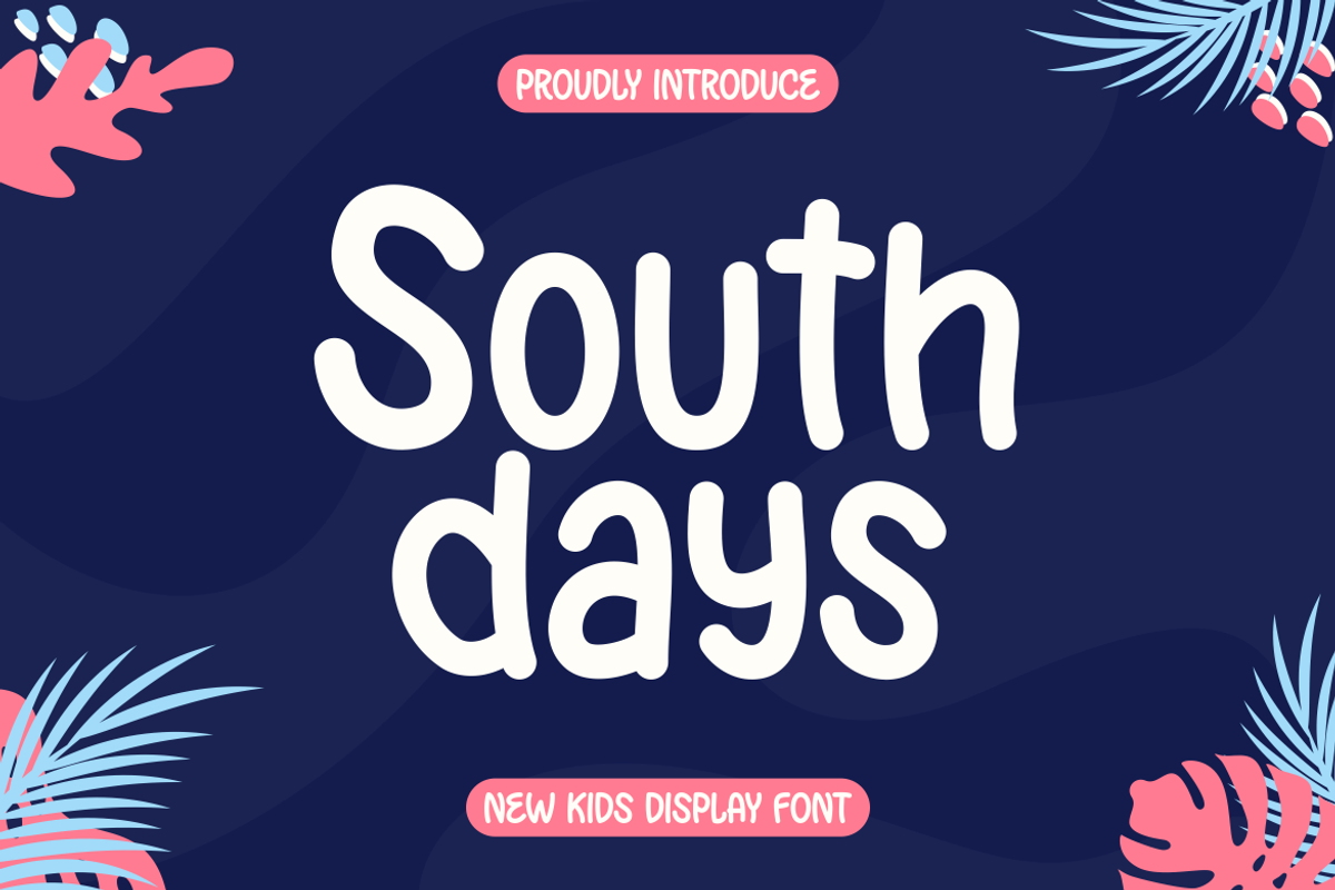 South Days - Playful Font, a Handwritten Font by Viswal Studio (Photo 1 of 6)