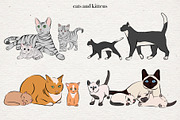 Cat Lover - Vector collection, an Animal Illustration by Alina Sh (Thumbnail 5 of 10)