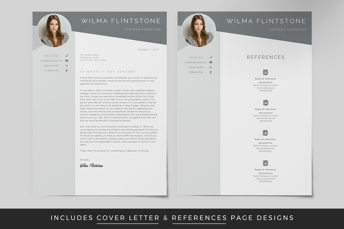 Resume Template / CV, a Resume Template by TheResumeCoach (Photo 3 of 4)
