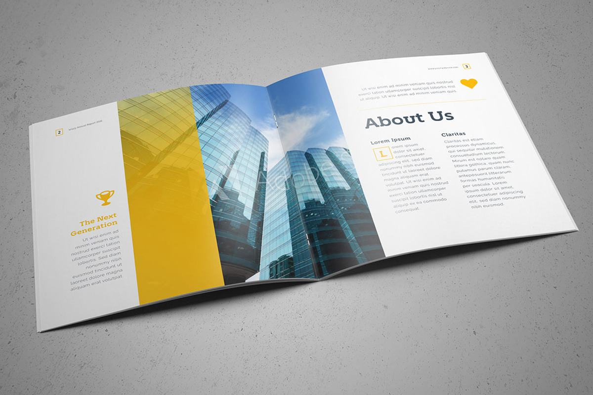 Wizzy Brochure - Square, a Brochure Template by rinatyassari (Photo 4 of 11)