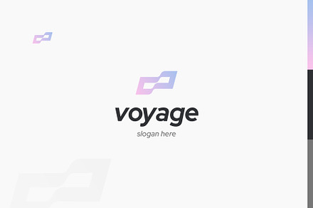 Travel Minimal Logo Mockup